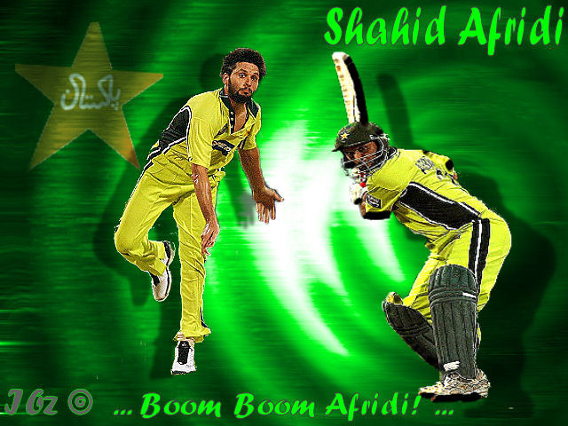 cricket wallpaper. Shahid Afridi Wallpapers